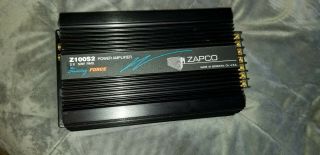 Old School Zapco Z100s2 2 Channel Cheater Amp Us Made Amp Vintage 1995