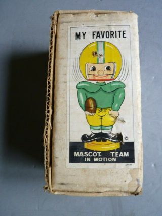 Vtg 1967 Green Bay Packer Mascot Nodder Bobblehead