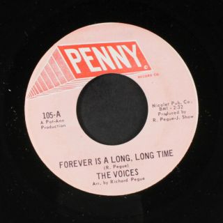 Voices: Forever Is A Long,  Long Time 45 Soul