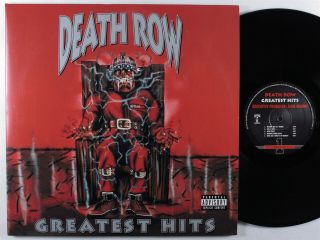 Death Row Greatest Hits Various Artists Death Row 4xlp Vg,  /nm Gatefold