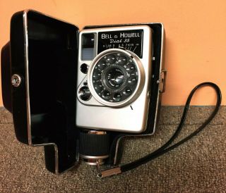 Vintage Bell & Howell DIAL 35 Camera with 28mm Canon Lens,  Case & Instructions 3