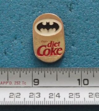 Dc Comics Batman Enjoy Diet Coke (coca - Cola) Pin E448