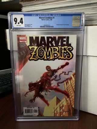 Marvel Zombies 1 Cgc 9.  4 (fantasy 15 Homage Cover)