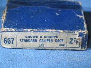 Vintage BROWN & SHARPE 667 2 - 7/8 