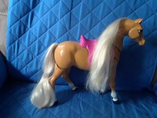 Barbie Horse Vintage 1995 Mattel Realistic Walking Motion High Stepper Saddle