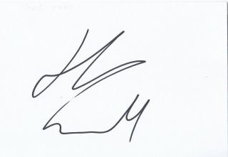 Superman - Henry Cavill,  Amy Adams Signed Autographs