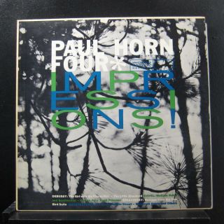 Paul Horn Four - Impressions Lp - Wp - 1266 Mono 1st 1958 Usa Vinyl Record