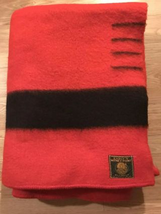 Early’s Witney Point Blanket Vintage Made In England 100 Wool - 76x95,  4 Point