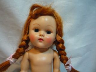 Vintage Vogue Strung Ginny Doll Sweetie Red Head - Ginny Doll Friend Of Muffie