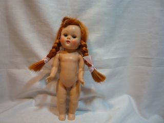 vintage vogue strung ginny doll sweetie red head - ginny doll friend of muffie 2