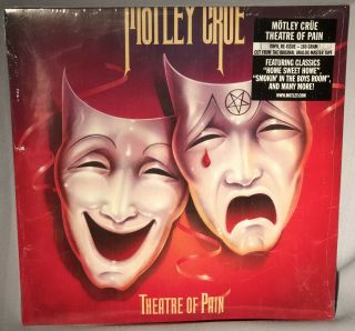Lp Motley Crue Theatre Of Pain (vinyl,  180g,  2008)