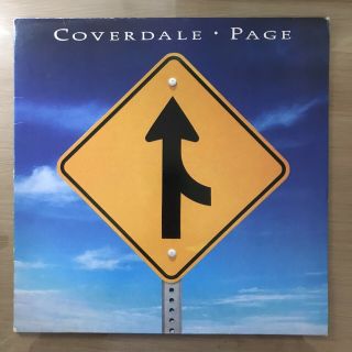 Coverdale Page - Coverdale • Page Korea Lp Vinyl With Insert 1993