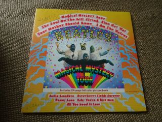 Rare The Beatles Magical Mystery Tour Uk First Pressing Vinyl Lp Album