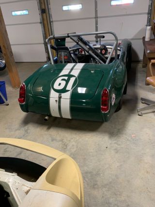 1964 Austin Healey Sprite Race Car, .  No Engine As Pictures Show