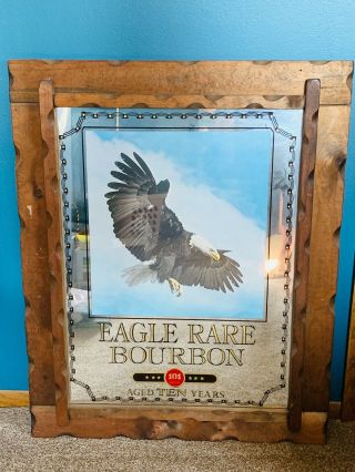 Eagle Rare Bourbon Mirror Bar Sign Rare Vintage Item Collectible