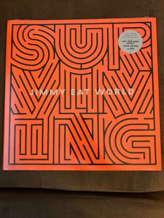 Jimmy Eat World – Surviving – Ltd Ed,  White,  Colored Vinyl,  Lp,  Rca,  2019