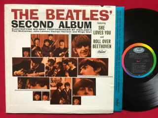 The Beatles Second Album Lp (1964) Orig Mono Press Capitol T - 2080 Riaa 3