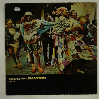 V/a " Grooving With Bamboo " Reggae Lp Bamboo Uk