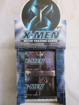 Cf X - Men Topps Movie Trading Cards - 10 Assorted Packs Marvel Xmen