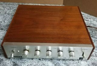 Vintage Sony Model SQA - 200 SQ Decoder/Amplifier Solid State 4 Channel Japan Wood 2