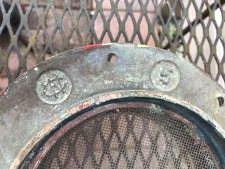 2 Matched Antique Bronze Porthole Wilcox Crittenden WC 5 Portholes w/ Screens 2