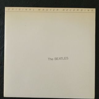 Beatles Self Titled White Album S/t 2lp Capitol Records Mfsl 2 - 072 Nm
