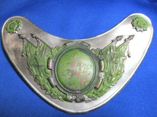 Historic Ww1 Era German/prussian Gorget With Dates On It