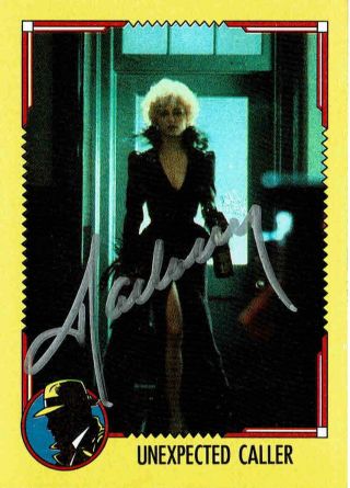 Madonna - Breathless Mahoney In " Dick Tracy " - Autograph Trading Card
