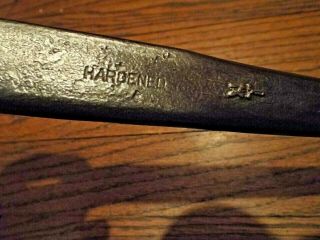 Vintage Williams Spud Wrench 1 1/16 907 Hardened XT 17 inches long Ironworkers 3