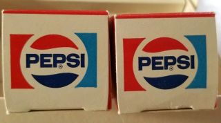 Vintage Pepsi Golf Balls,  2 Pepsi Branded Sleeves & Pepsi Branded Golf Ball Box