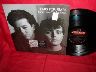 Tears For Fears Songs From The Big Chair Lp Record Album 1985 Shrink Hype