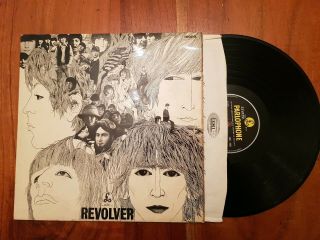 The Beatles - Revolver 1st Pressing Mono Parlophone Pmc7009 Xex606 - 1 Dr.  Robert