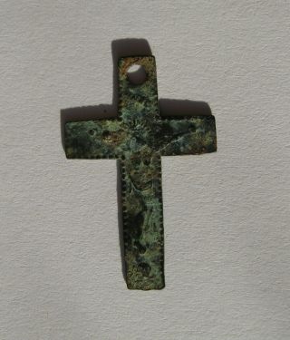 WW1 Cross German Metal Religious Height 2.  8 cm/1 inch. 2