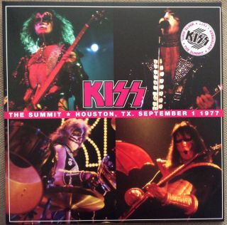 Kiss Rare Live 2lp Houston Tx Usa 1977 First Night Ltd.  White Vinyl Incl.  Insert