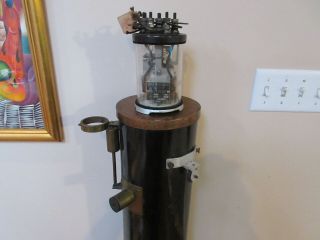 Antique Telescope Pedestal Man Cave Collectible Trophy Boat Model Compass Stand