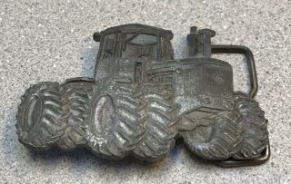 1980 John Deere And Company Tractor Pewter Belt Buckle