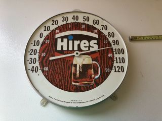 Vintage Sign - Hires Rootbeer Thermometer Advertisement