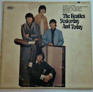 The Beatles Yesterday And Today Lp Capitol T2553 Vg,  Trunk