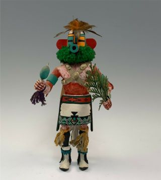 Vintage 12 " Hopi Corn Kachina Doll By Murray Harvey