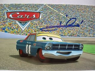 Mario Andretti Authentic Hand Signed Autograph 4x6 Photo - Cars Disney Pixar