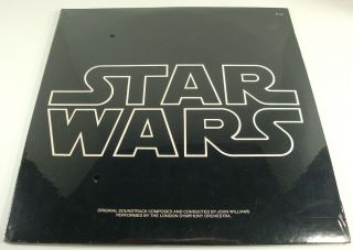 Vintage 1977 Star Wars Soundtrack Double Vinyl Lp 12 " Records