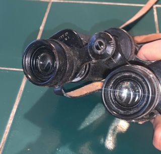 Vintage Binoculars,  8X26,  Made in England,  Sir John Bennett Bond Street W.  I. 2