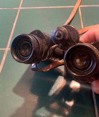 Vintage Binoculars,  8X26,  Made in England,  Sir John Bennett Bond Street W.  I. 3