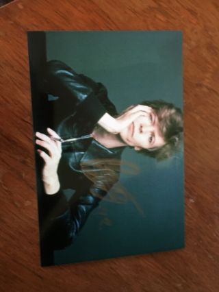 David Bowie Hand Signed Photo Autograph : Christmas Delivery / Stocking Filler ?