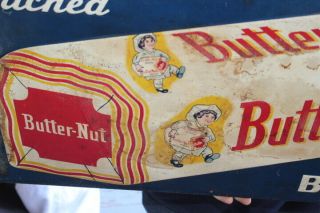 Vintage 1950 ' s Butter Nut Bread Grocery Store Gas Oil 27 