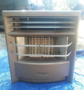 Vintage Dearborn 20,  000 Btu Gas Heater Stove With 4 Grates No.  1