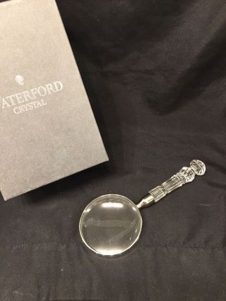 Vintage Waterford Irish Crystal Magnifying Glass