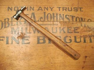 Vintage 3oz Cross Peen Hammer Old Antique Unusual Tool Jeweler Metalworking