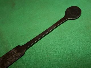 ANTIQUE Metal Rasp File Tool,  Signed,  Woodwork,  Blacksmith,  etc. ,  Hand Crafted 3
