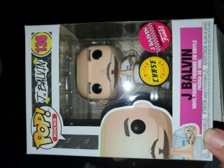 J.  Balvin Funko Pop Exclusive Limited Edition.  Chase Green Hair.